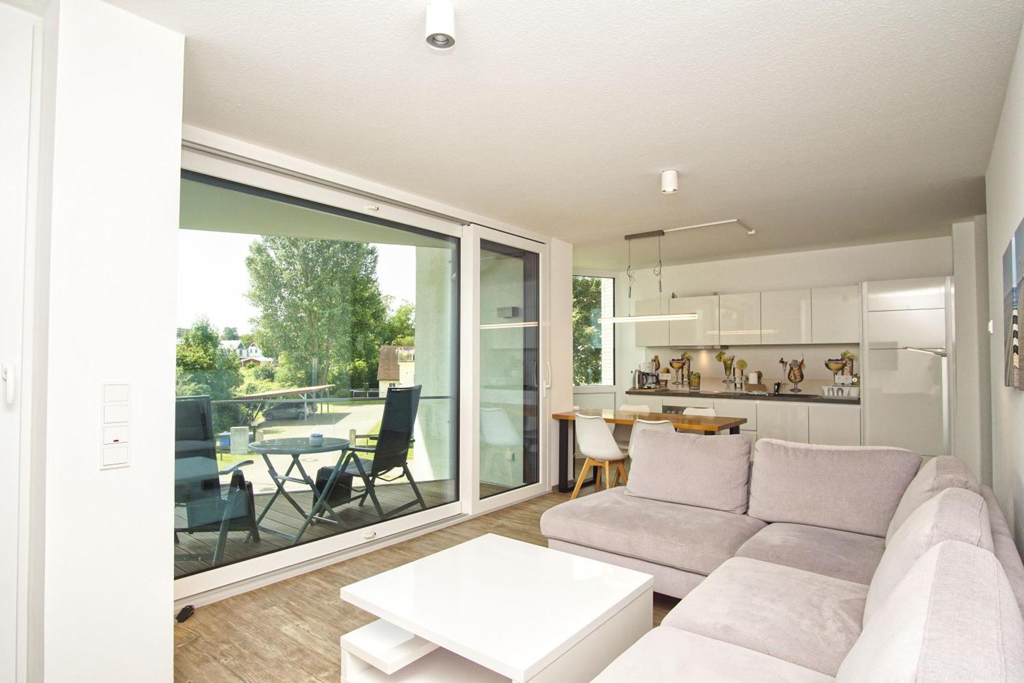 Haus Hafenkieker Fewo 08 - Balkon, Hafenblick พุทบัส ภายนอก รูปภาพ